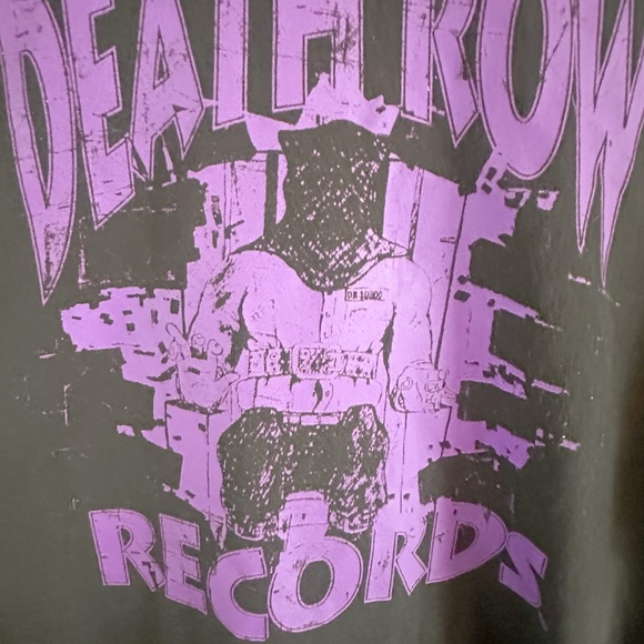 Death Row Records Men's Tshirt | Size XL - Picture 3 of 6